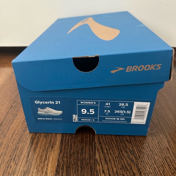 Brooks Glycerin 21 Running Shoes - Womens 9.5 - Picture 5 of 6